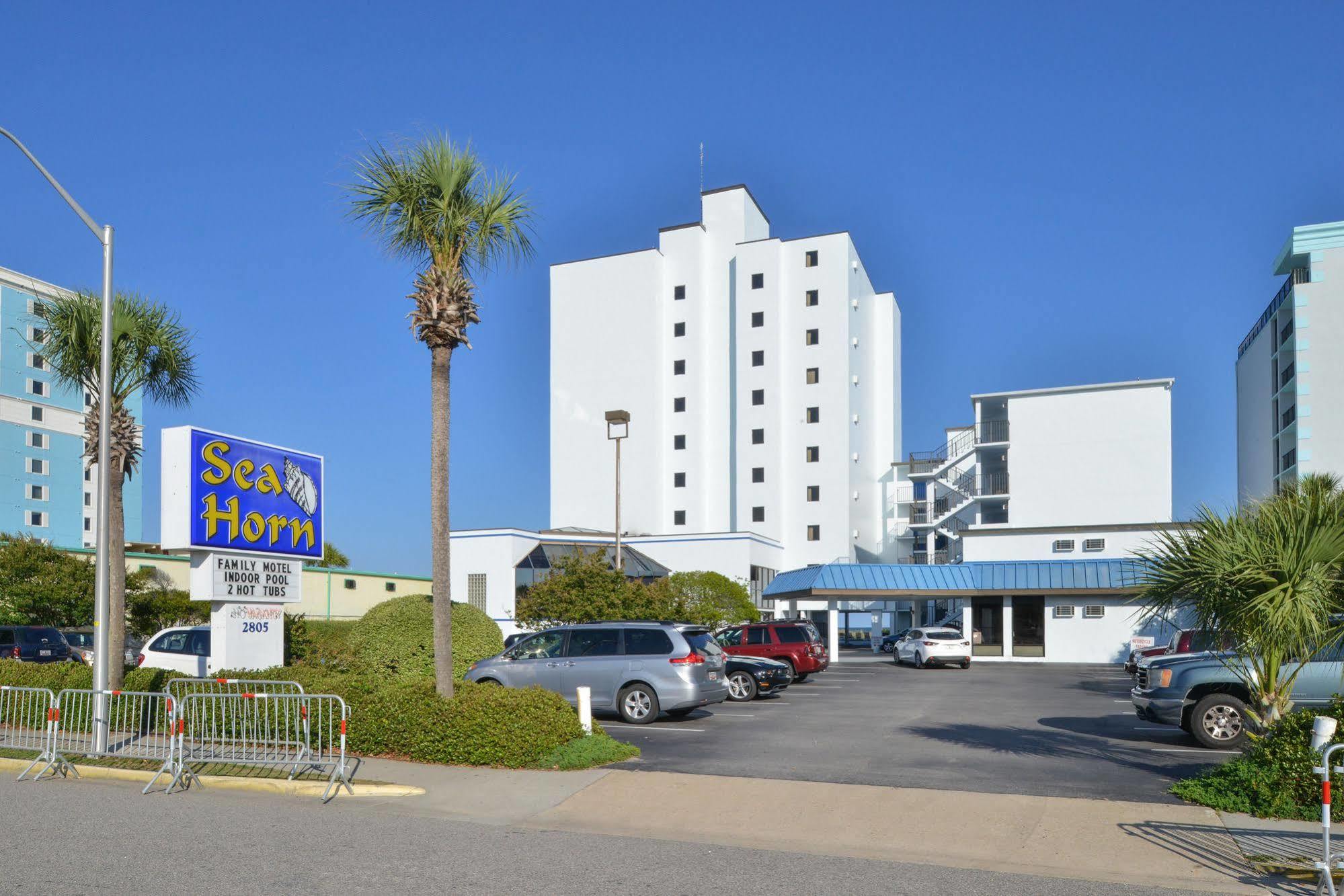 Sea Horn Hotel Myrtle Beach Esterno foto