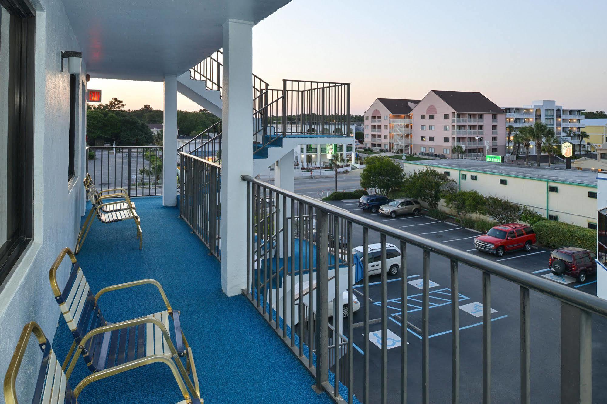 Sea Horn Hotel Myrtle Beach Esterno foto